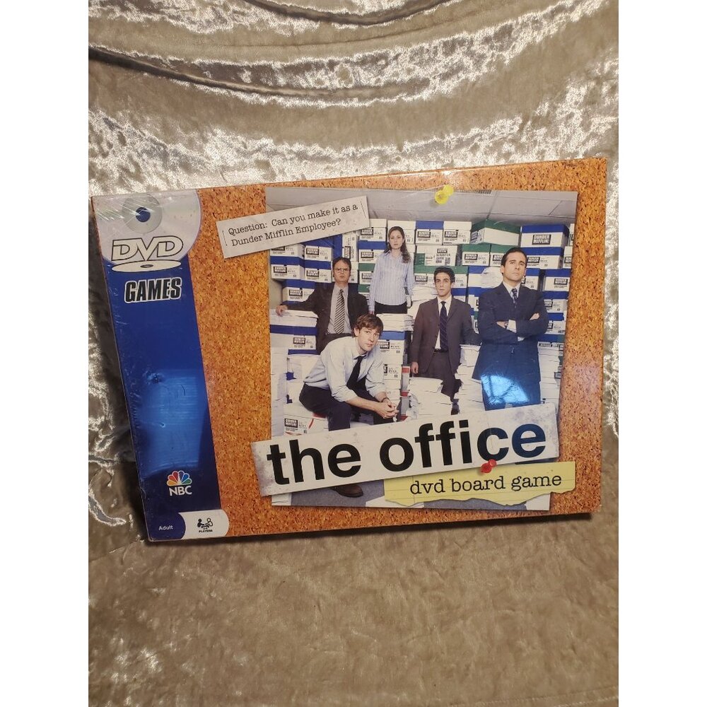 New in Box The Office DVD Board Game 2008 by Pressman Dunder Mufflin Building NB